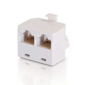CABLES TO GO 01938 RJ45 8-pin Modular T-Adapter
