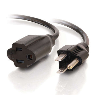 CABLES TO GO 29930 4ft 16 AWG Outlet Saver Power Extension Cord (NEMA 5-15P to NEMA 5-15R)