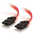 CABLES TO GO 10152 18in 7-pin 180&deg; 1-Device Serial ATA Cable