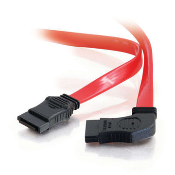 CABLES TO GO 10187 36in 7-pin 180&deg; to 90&deg; 1-Device Side Serial ATA Cable