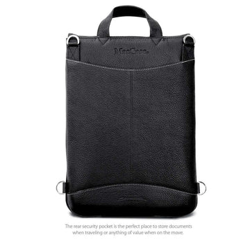 MAC-CASE L13FJ-VN-BP Premium Leather 13" MacBook Flight Jacket w/Backpack Straps (Vintage)