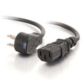 CABLES TO GO 27901 3ft 18 AWG Universal Flat Panel Power Cord (NEMA 5-15P to IEC320C13)