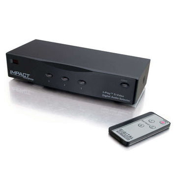CABLES TO GO 28731 3-Play&trade; S-Video + Composite Video + TOSLINKÃ‚Â® Digital Audio High Perform
