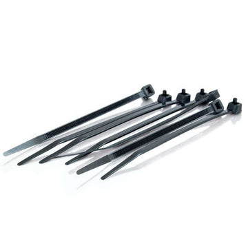 CABLES TO GO 43039 11.5in Cable Ties - Black - 100pk
