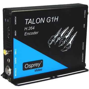 OSPREY 96-02011 Talon G1H H.264 Encoder w/ HDMI/CVBS Inputs and One-Touch Start
