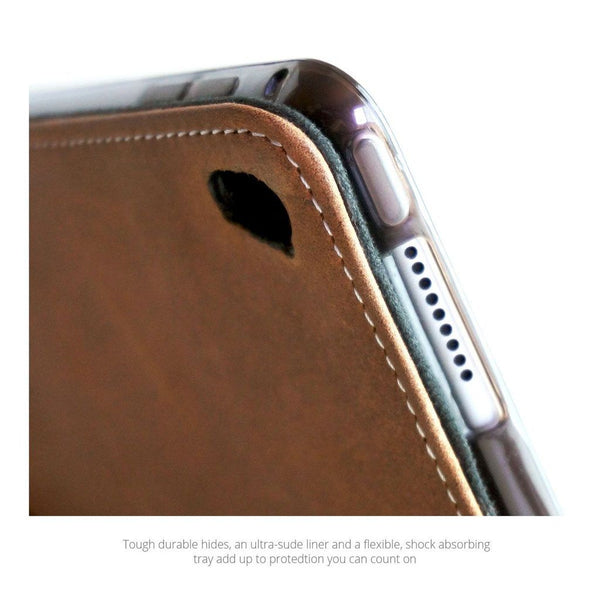 MAC-CASE LA10.5FL-VN Premium Leather iPad Air 10.5 Case (Vintage)