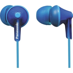 PANASONIC RP-HJE125-A Stereo Ergo Fit Earphones (Blue)