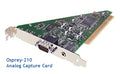 OSPREY 95-00191 Osprey 210 Single Channel PCI A/V Capture Card