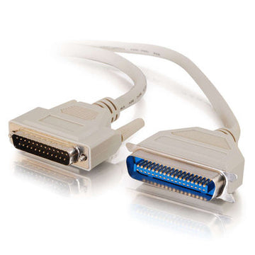 CABLES TO GO 06091 10ft IEEE-1284 DB25 Male to Centronics 36 Male Parallel Printer Cable
