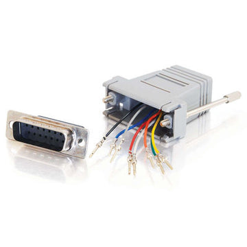 CABLES TO GO 02926 RJ45 to DB15 Male Modular Adapter