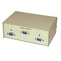CABLES TO GO 03364 2-Port HD15 VGA Manual Switch Box