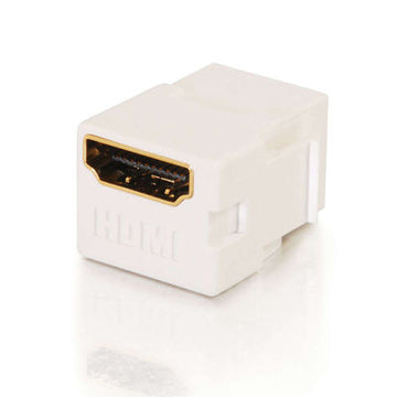 CABLES TO GO 03345 Snap-In HDMIÃ‚Â® F/F Keystone Insert Module - White