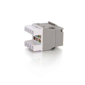 CABLES TO GO 03792 Cat5E RJ45 UTP Keystone Jack - Gray