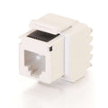 CABLES TO GO 03801 Cat3 RJ12 Keystone Jack - White