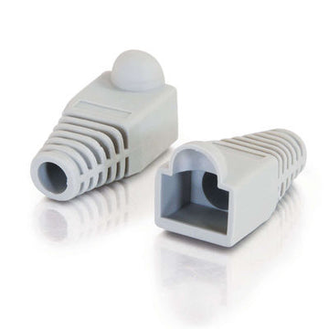 CABLES TO GO 04754 RJ45 Snagless Boot Cover (6.0mm OD) - Gray - 50pk