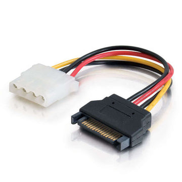 CABLES TO GO 10149 6in 15-pin Serial ATA Male to LP4 Female Power Cable