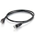 CABLES TO GO 10259 5ft TAA Compliant Cat5E 125 MHz Stranded Snagless Patch Cable - Black