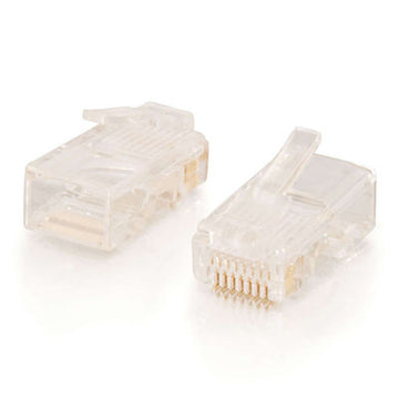 CABLES TO GO 01942 RJ45 Cat5 8 x 8 Modular Plug for Solid Flat Cable