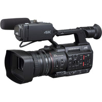 JVC GY-HC500U (shown with optional microphone)