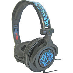 MAXELL 190265 AMPlified Tribal Glow Heavy Bass Headphone - Blue