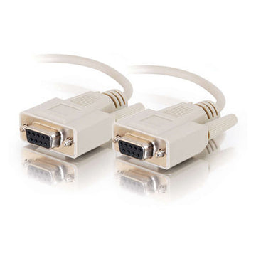 CABLES TO GO 25217 3ft DB9 F/F Cable - Beige