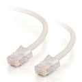CABLES TO GO 27976 1ft Cat5E 350 MHz Assembled Patch Cable - White