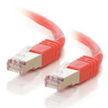 CABLES TO GO 28714 150ft Shielded Cat5E Molded Patch Cable - Red