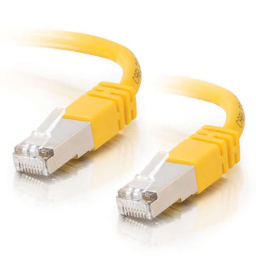 CABLES TO GO 27263 14ft Shielded Cat5E Molded Patch Cable - Yellow