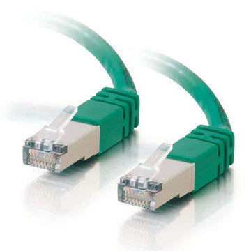 CABLES TO GO 27269 25ft Shielded Cat5E Molded Patch Cable - Green