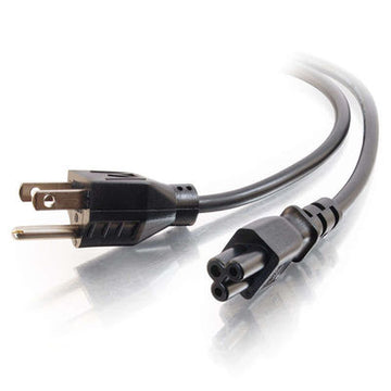 CABLES TO GO 27400 6ft 18 AWG 3-Slot Laptop Power Cord (NEMA 5-15P to IEC320C5)