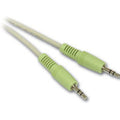 CABLES TO GO 27411 6ft 3.5mm M/M Stereo Audio Cable (PC-99 Color-Coded)