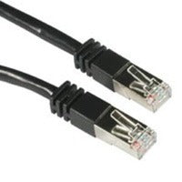 CABLES TO GO 28694 14ft Shielded Cat5E Molded Patch Cable - Black