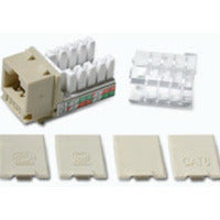 CABLES TO GO 29310 Cat6 RJ45 UTP Keystone Jack - Ivory