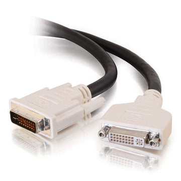 CABLES TO GO 29321 2m DVI-I M/F Dual Link Digital/Analog Video Extension Cable (6.5ft)