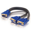 CABLES TO GO 29610 Ultima&trade; One HD15 Male to Two HD15 Female SXGA Monitor Y-Cable