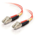CABLES TO GO 37977 3m LC/LC Plenum-Rated Duplex 50/125 Multimode Fiber Patch Cable - Orange