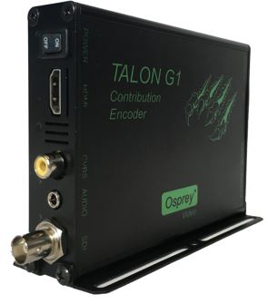 OSPREY 96-02010 Talon G1 H.264 Hardware Encoder w/ 3G SDI, HDMI & Analog Composite Input