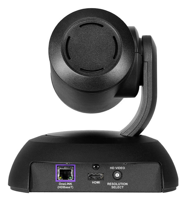 VADDIO 999-96450-500 RoboSHOT 12E HDBT OneLINK Bridge System for Polycom Codecs (Black)