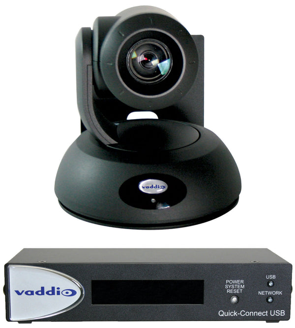 VADDIO 999-99190-000 RoboSHOT 30E QUSB System - Black