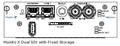 HAIVISION B-292E-SDI2-FS Makito X Dual Channel SDI Encoder Blade with Fixed Storage