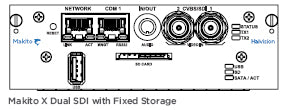 HAIVISION S-292E-SDI2-FS Makito X Dual Channel SDI Encoder Appliance with Fixed Storage