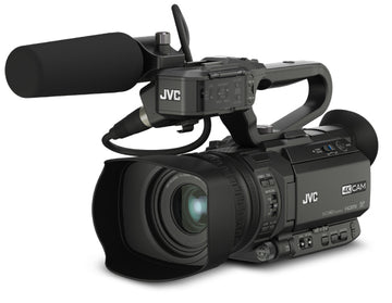 JVC GY-HM200HW House of Worship Streaming 4KCAM Compact Handheld Camcorder