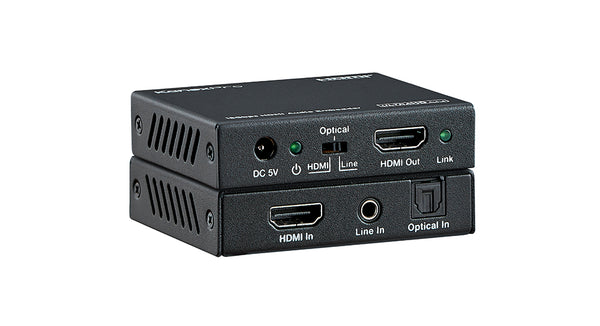 KANEXPRO HAECOAX4 HDMI 2.0 Audio Embedder 18Gbps HDCP 2.2 4K 60Hz