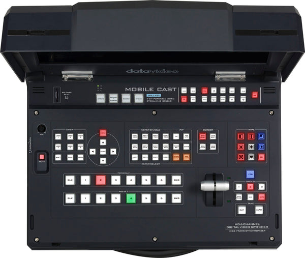 DATAVIDEO HS-1300 6-Channel HD Portable Video Streaming Studio