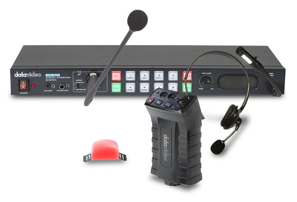 DATAVIDEO ITC-300 Digital Intercom System for Up to 8 Remote Users