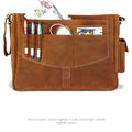 MAC-CASE LMB-VN Premium Leather Messenger Bag (Vintage)