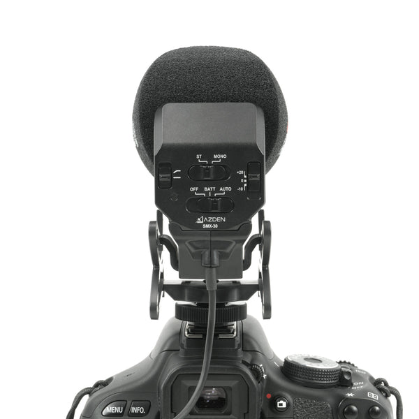 AZDEN SMX-30 Stereo/Mono Switchable Video Microphone