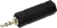 TECNEC MPS-SPF-S 3.5mm Stereo Mini Male to 1/4 Inch Stereo Female Adapter