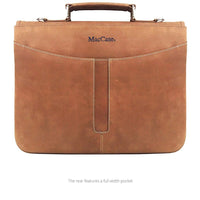 MAC-CASE LPHB-VN Premium Leather iPad Pro Briefcase (Vintage)