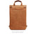 MAC-CASE LPFJ-BK-BP Premium Leather iPad Pro 12.9 Flight Jacket w/Backpack Straps (Black)
